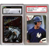 (2) 1994/1996 Derek Jeter Graded Rookies