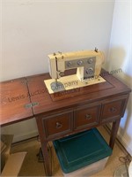 Vintage Sears-Kenmore electric sewing machine