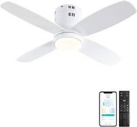 38'' Ohniyou Ceiling Fan with Lights