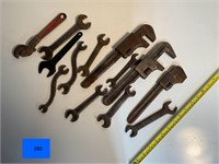 Lot of Various Wrenches