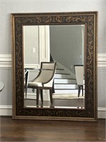 Bernhardt Spanish Style Large Beveled Mirror