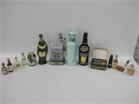 Lot Of Collectible Bottles & Decanters