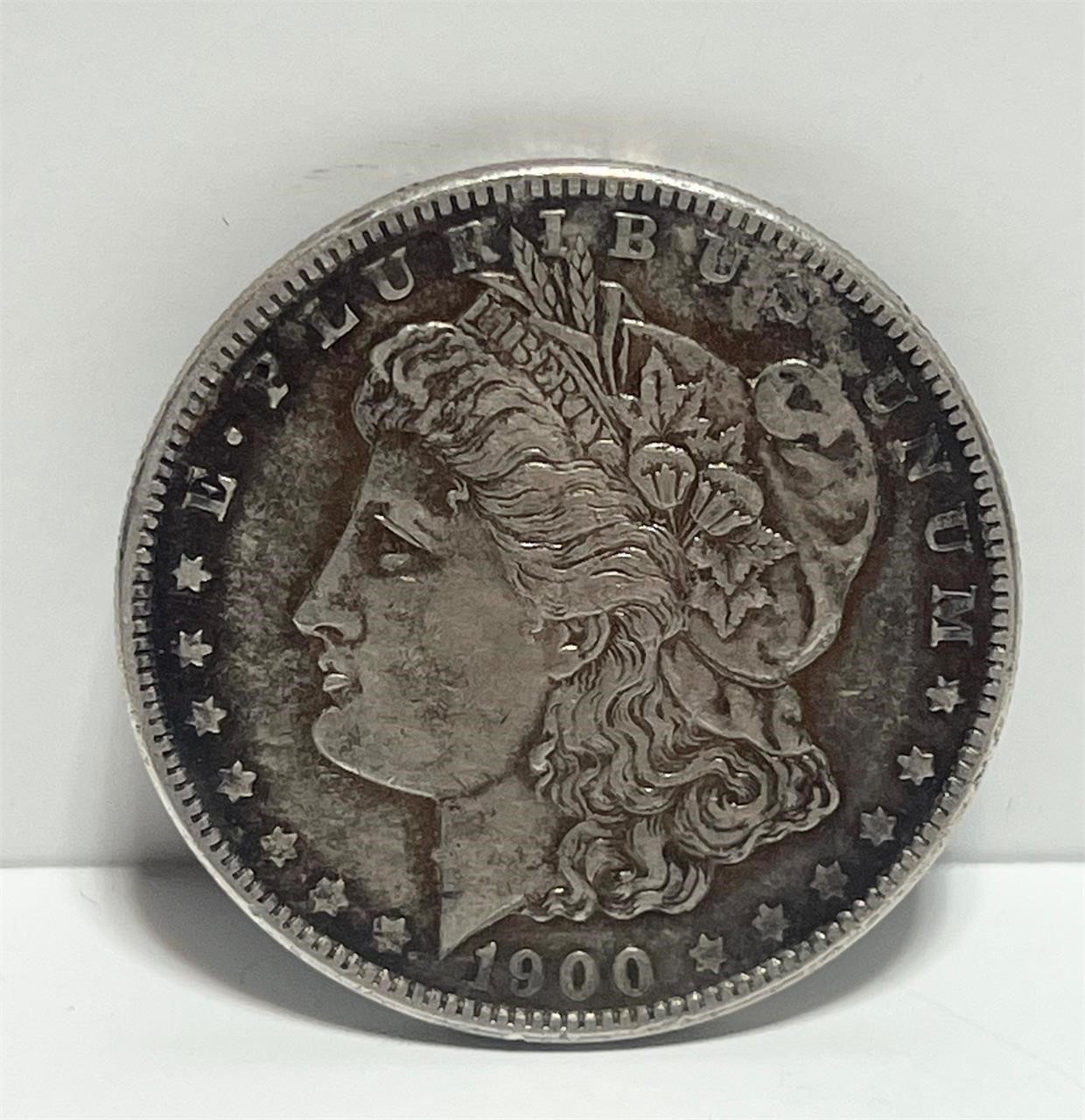 1937-O X F Morgan Dollar