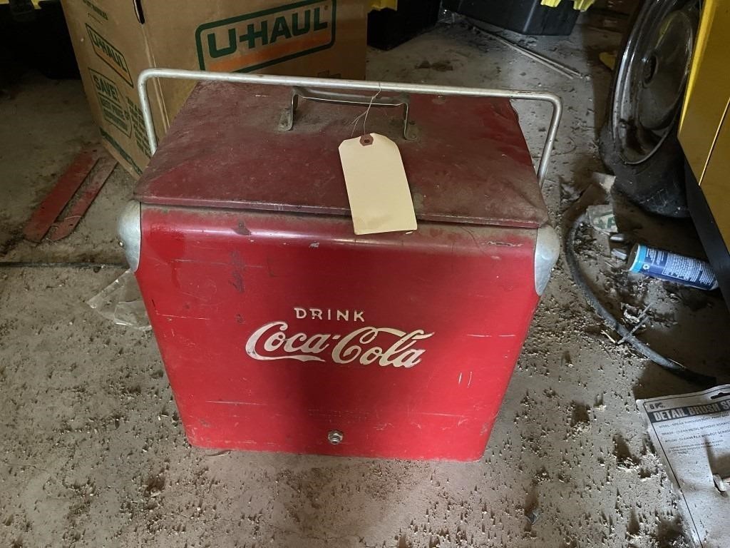 Coca Cola Ice Chest - Embossed