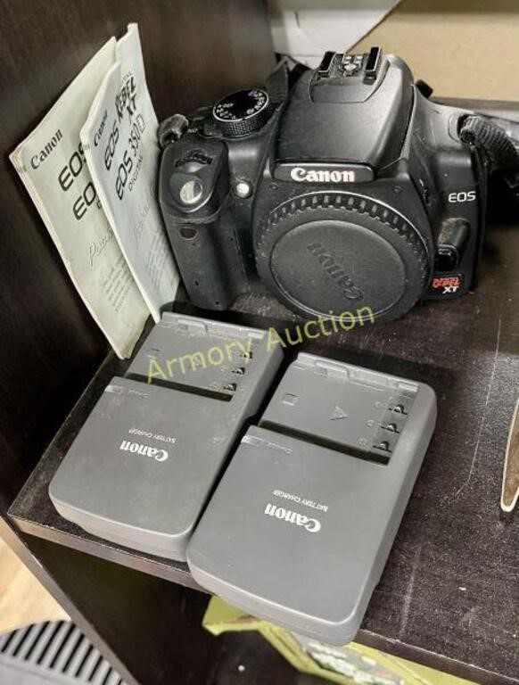 CANON REBEL DIGITAL CAMERA/ CHARGERS