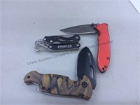 Knives and multi tools