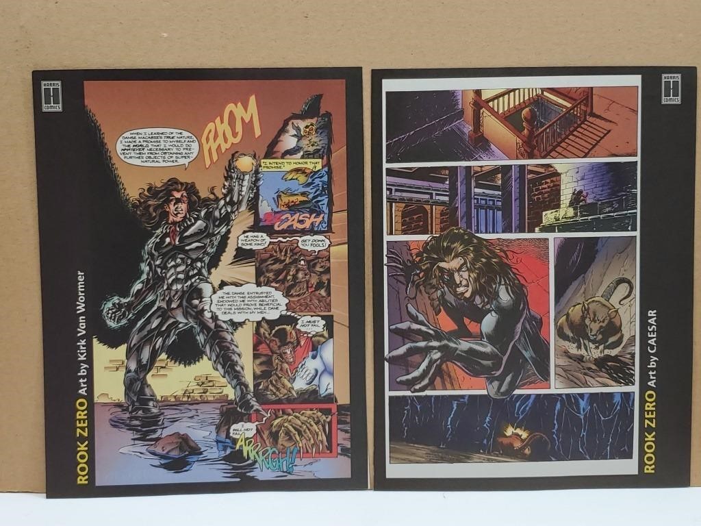 2 Frameable Pieces Comics