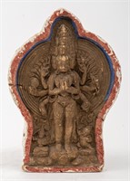 Buddhist Thousand-Handed Avalokitesvara Plaque