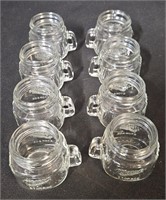 cute tiny mason jar set of 8