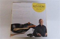 Everday Ken Hom 31cm 5-Piece Carbon Steel Wok Set