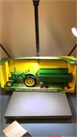 Ertl John Deere model BW tractor with flare box