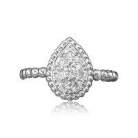 14K WHITE GOLD 1.00CT DIAMOND RING