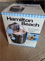 Hamilton beach ice cream maker