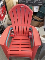 REALCOMFORT ADIRONDACK LAWN CHAIR HAS MINOR