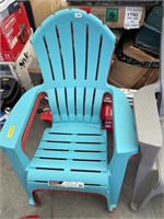 REALCOMFORT ADIRONDACK LAWN CHAIR HAS MINOR