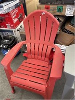 REALCOMFORT ADIRONDACK LAWN CHAIR HAS MINOR