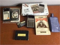 Vintage Texas Instruments TI-30 Student Kit & More