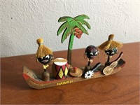 Rare Black  Americana Hawaii Boat Band READ