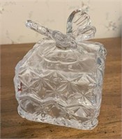 Crystal Butterfly Trinket Box (#659375) Hobby