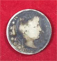 1915 D Barber Half Dollar G