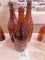 Rock Island Brewing Co. Bottle & (2) Bottles w/