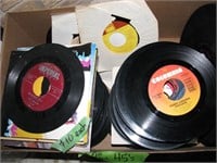 Misc lot of vintage 45's Records