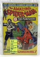 Marvel the amazing Spider-Man #129 the punisher