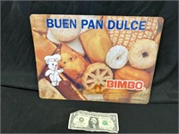 Bimbo Metal Advertisement Sign