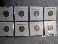 MIsc lot of Buffalo nickels