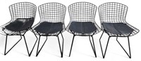 Set of 4 Harry Bertoia Design Dining Chairs.