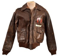 WWII  A-2 Flying Jacket 44th Fighter Squadron