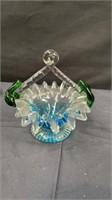 5” glass basket