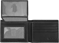 Timberland Men's Cloudy Passcase Wallet, Genuine