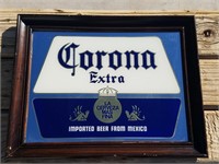 "Corona Extra" Framed Beer Mirror