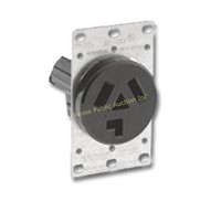 LEVITON 30 Amp Flush Mount Receptacle, 125/250V,