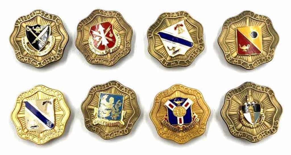 (8) Foreign Student Military Badge