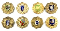 (8) Foreign Student Military Badges