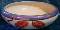 M - HAND PAINTED TRICO BOWL JAPAN (K10)