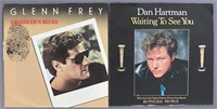 Glenn Frey & Dan Hartman Vinyl 45 Singles