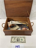 Cape Cod Sea Chest / Sewing Items