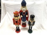 3 Pcs. Wooden Nut Crackers