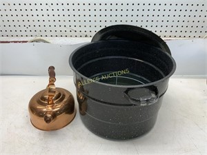 COPPER KETTLE AND CANNING POT