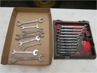 Gear wrench 1/4-3/4 Ratchet, Double Sided Wrenches