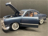 1/24 scale 1949 Ford Coupe. Die-cast and plastic.