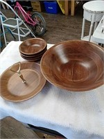 Wooden Bowl set