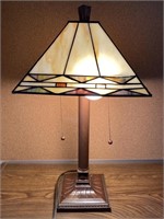 Tiffany Style Stained Glass Table Lamp