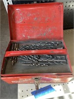Milwaukee Corded Drill w/Bits in Metal Case