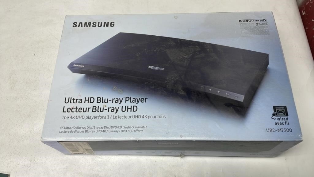 Samsung ultra has blu-ray player