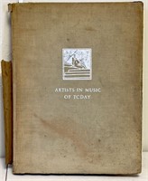 Book- "Artists in Music Today" 1933