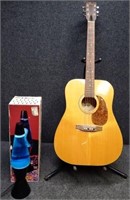 Lava Lamp & Jester Guitar with Stand